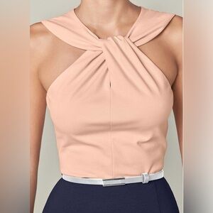 Color Block Halter Dress – Women’s Size 10 (NWT)